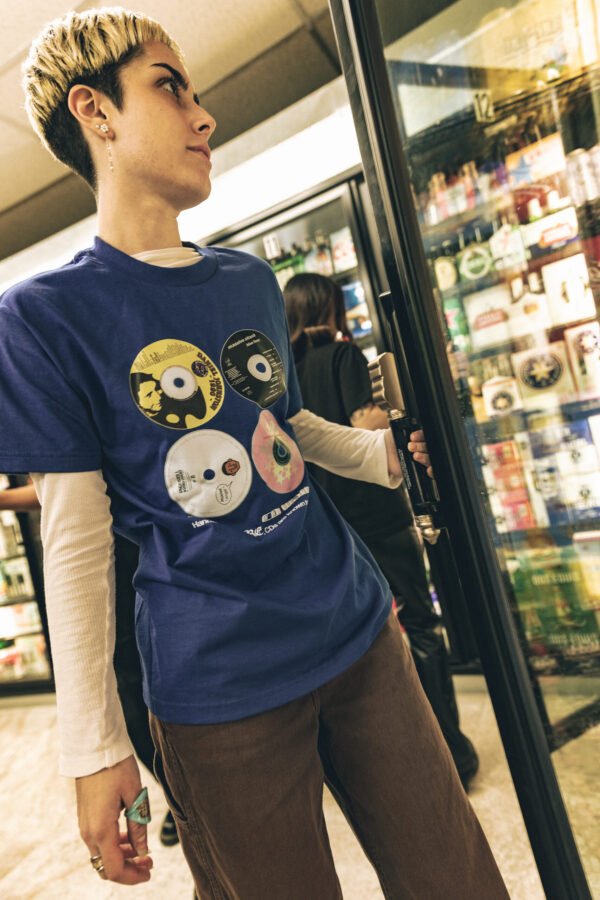 BLUE CD T-SHIRT
