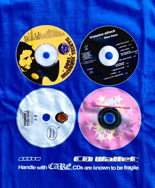 BLUE CD T-SHIRT